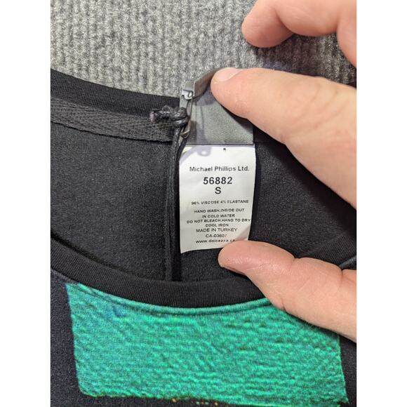 Simply Art Dolcezza Dress Womens Small Pop Art to Wear Stretch Pullover Tunic - Picture 3 of 10